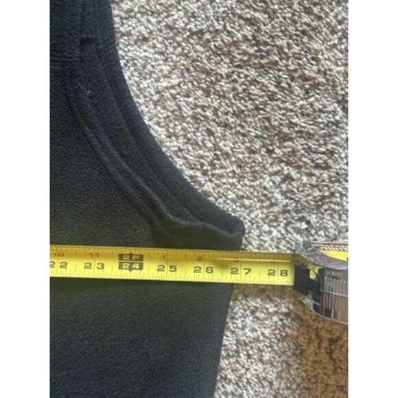 Cabela's Men's XLT Tall Fleece Vest Black Layer Wind Full Zip Hunting Pockets - Picture 5 of 11